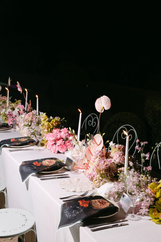 wedding reception table styling at the merribee wedding venue new south wales