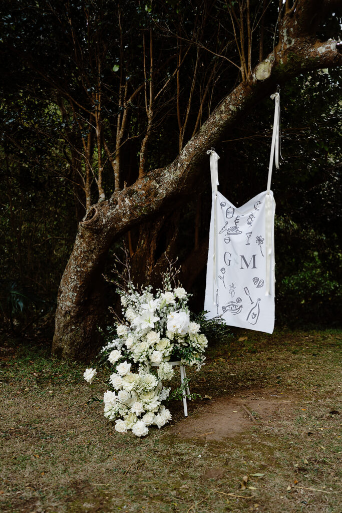 outdoor banner styling by whole lotta love creative, captured by ashleigh haase photography 