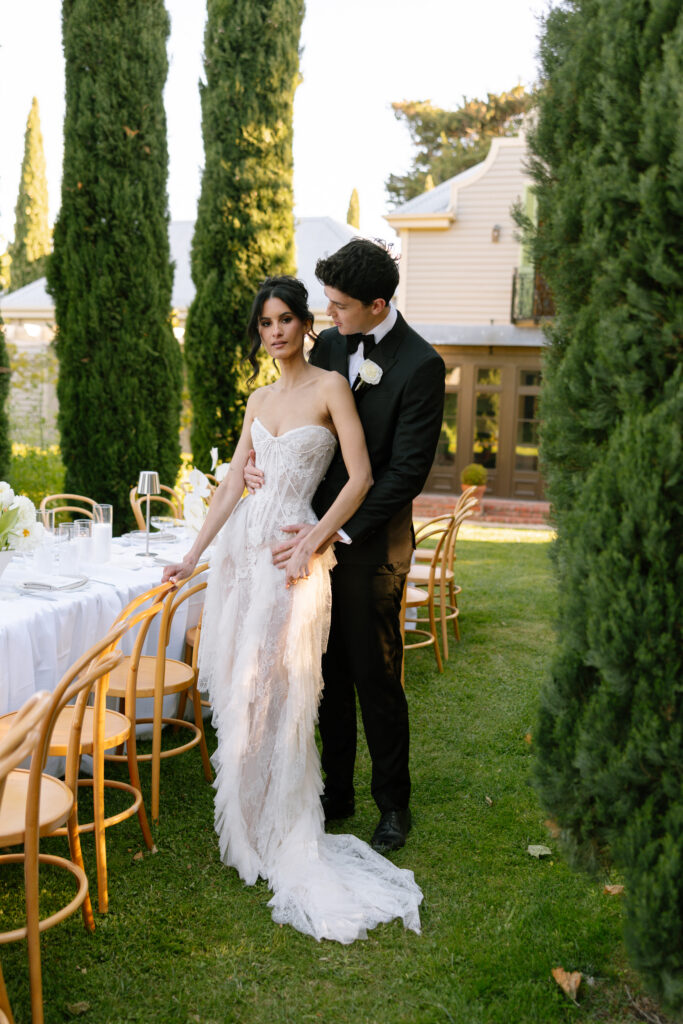 holly butler custom wedding gown melbourne, shot by ashleigh haase photography