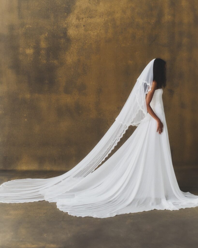 J. Andreatta enigma wedding gown 