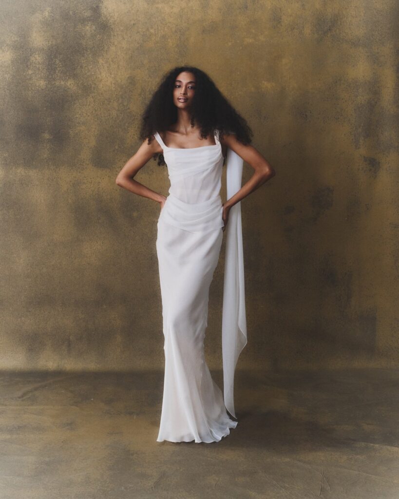 J. Andreatta siren wedding gown 
