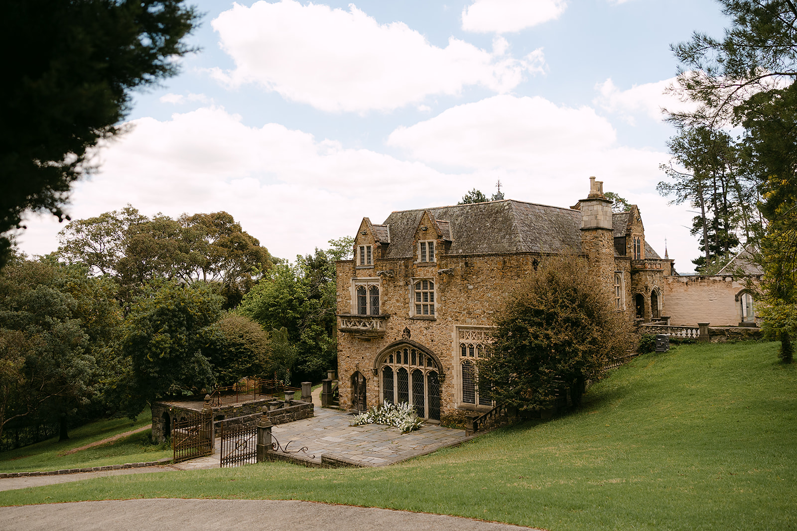Montsalvat european inspired wedding venue in melbourne victoria